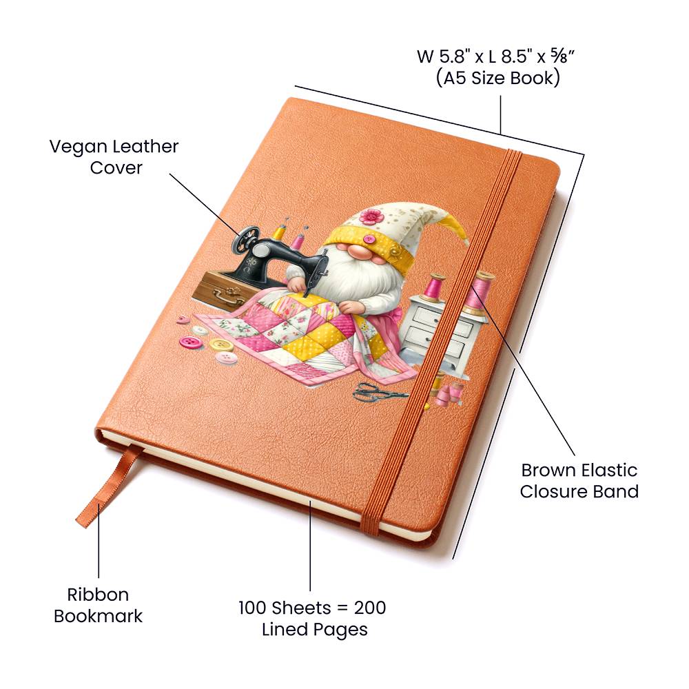 Gnome 0576 - Vegan Leather Journal