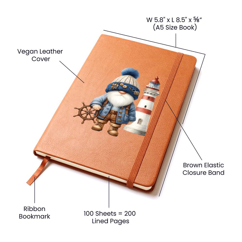 Gnome 0522 - Vegan Leather Journal