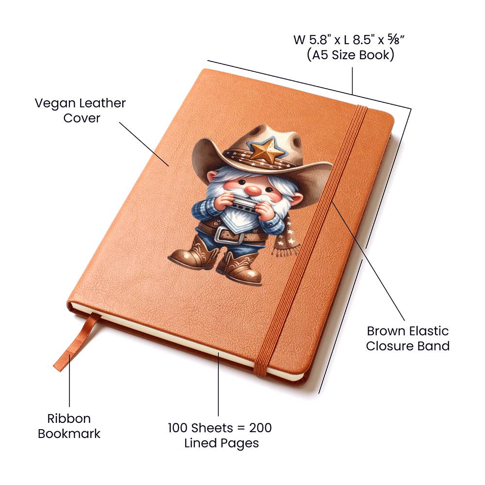 Gnome 0973 - Vegan Leather Journal