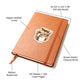 Luxury Wedding Decor Sticker 077 - Vegan Leather Journal
