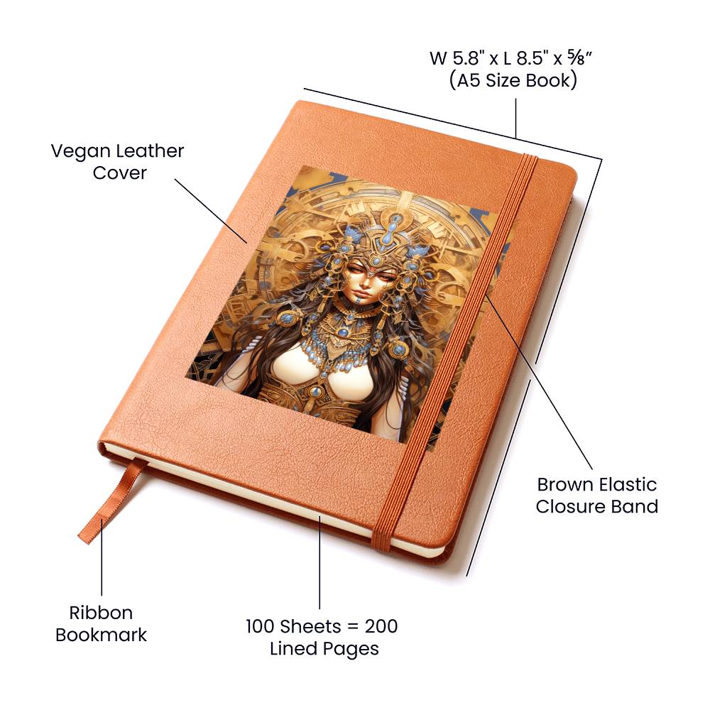 Goddess 070 - Vegan Leather Journal