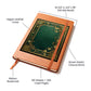 Ornate Gold Cover 034 - Vegan Leather Journal