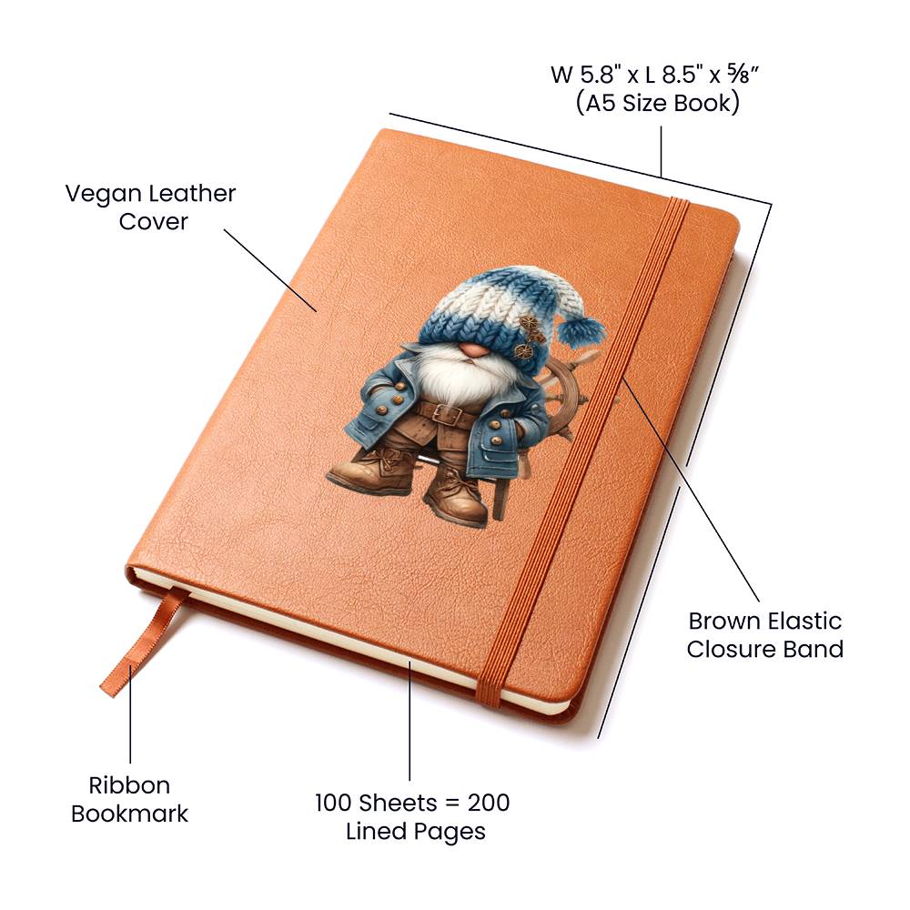 Gnome 0544 - Vegan Leather Journal