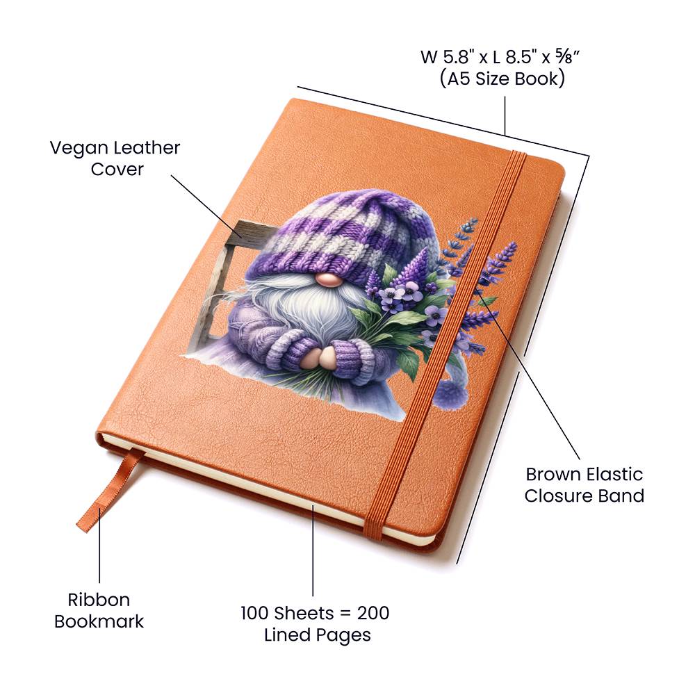 Gnome 0873 - Vegan Leather Journal