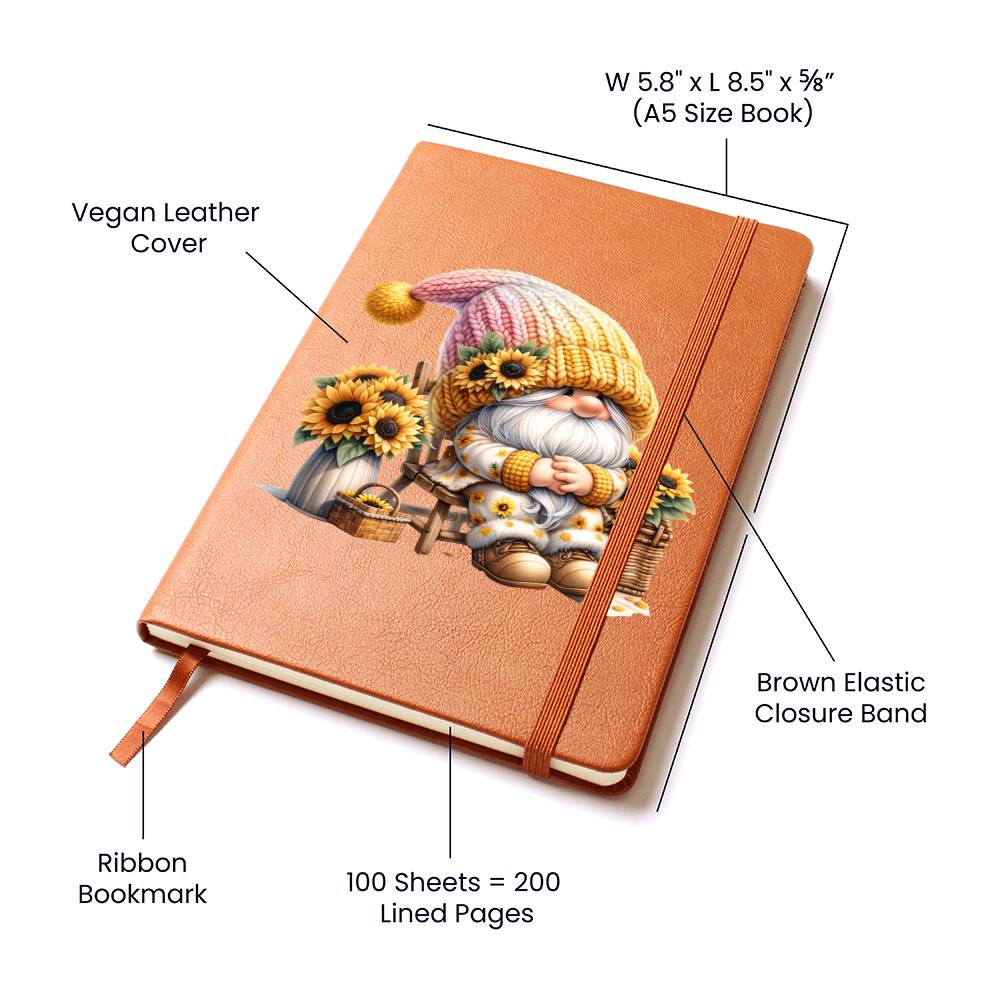 Gnome 0327 - Vegan Leather Journal