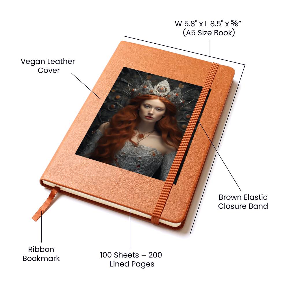Goddess 036 - Vegan Leather Journal