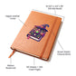 Cute Halloween Sticker 090 - Vegan Leather Journal