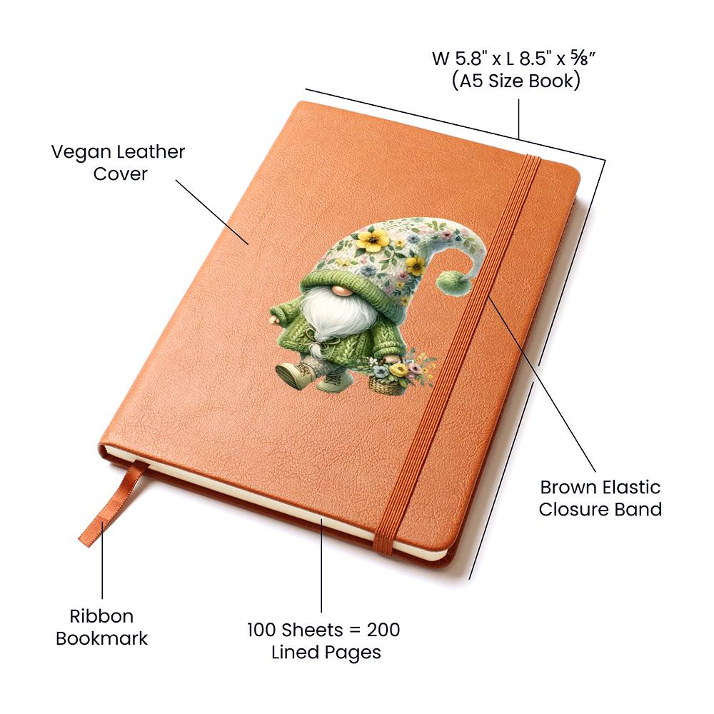 Gnome 0019 - Vegan Leather Journal