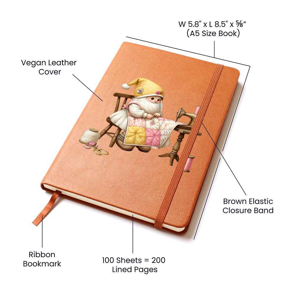 Gnome 0335 - Vegan Leather Journal