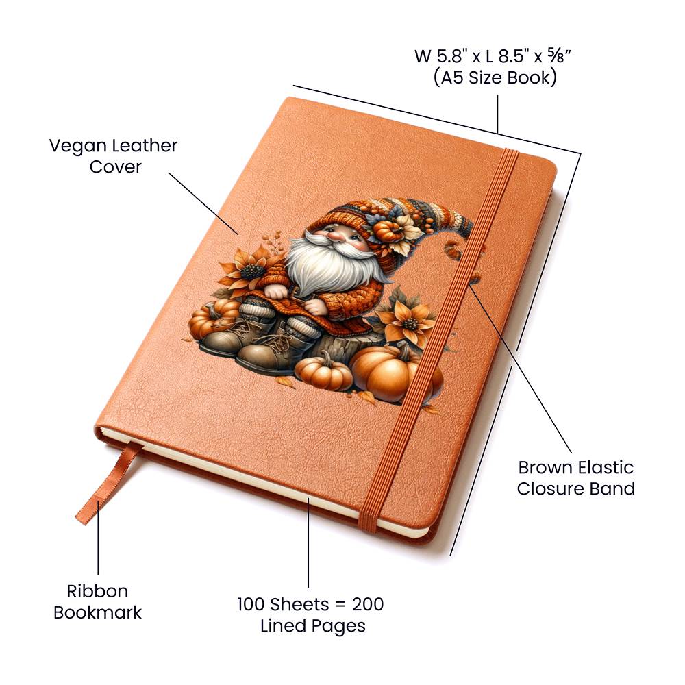 Gnome 0607 - Vegan Leather Journal
