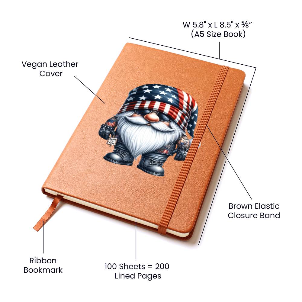 Gnome 0592 - Vegan Leather Journal