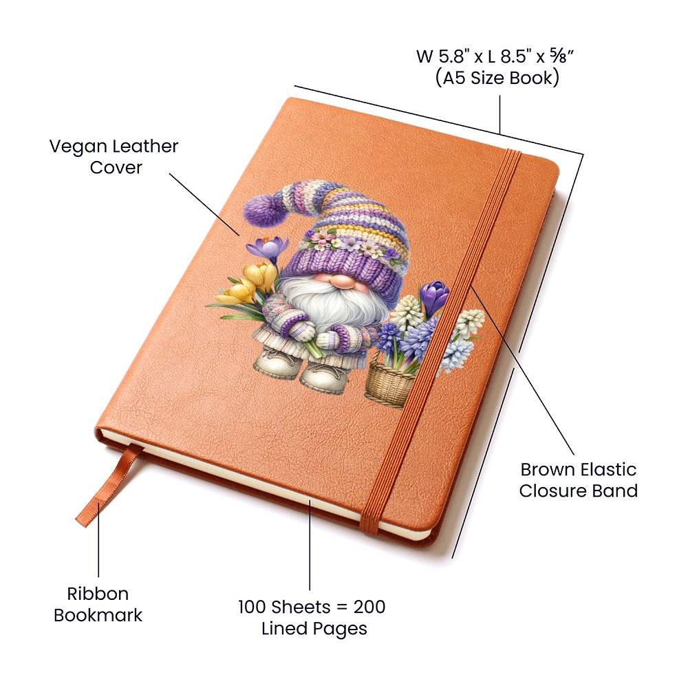 Gnome 0254 - Vegan Leather Journal