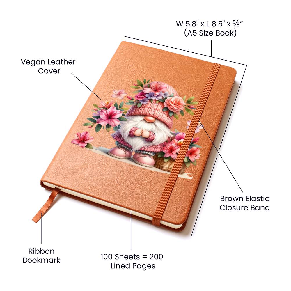 Gnome 0187 - Vegan Leather Journal
