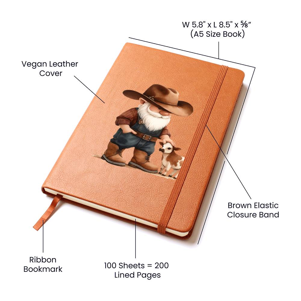 Gnome 0464 - Vegan Leather Journal