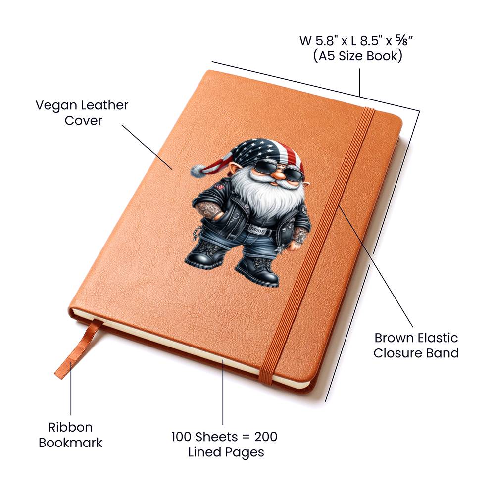 Gnome 0590 - Vegan Leather Journal