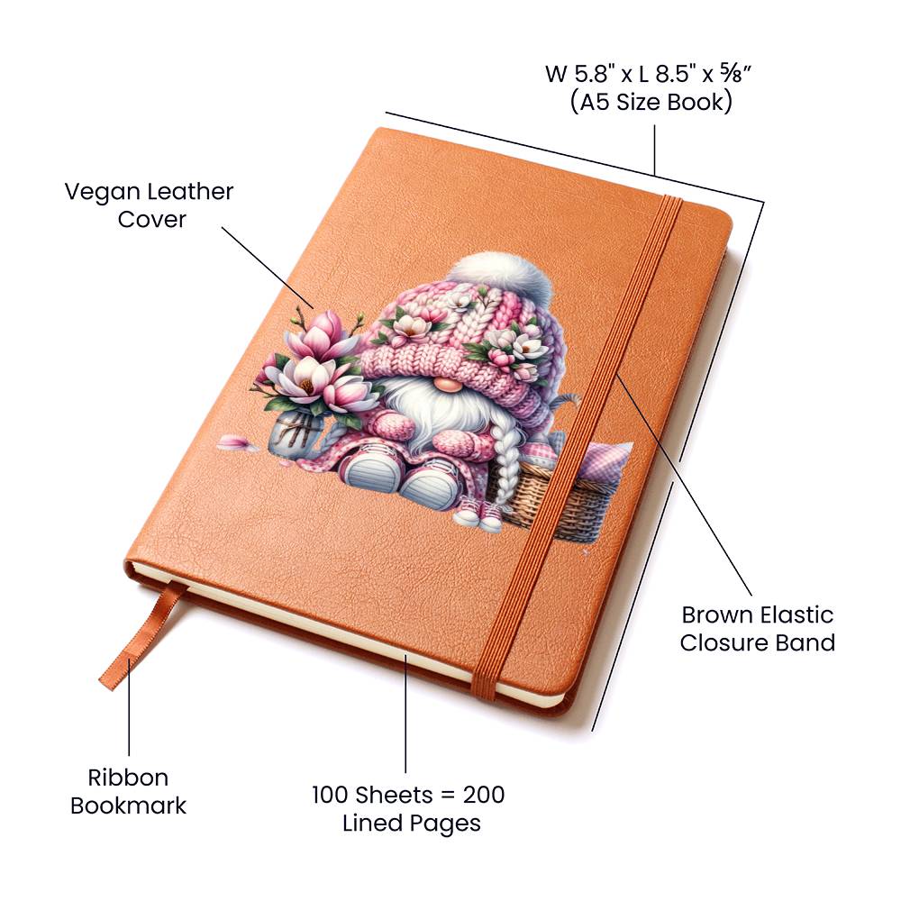 Gnome 0198 - Vegan Leather Journal