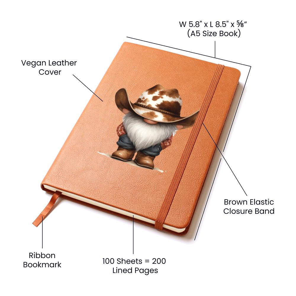Gnome 0459 - Vegan Leather Journal