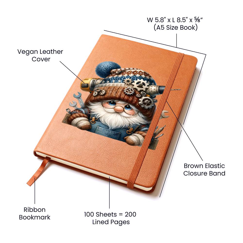 Gnome 0578 - Vegan Leather Journal