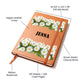 Jenna (Playful Daisies) - Vegan Leather Journal