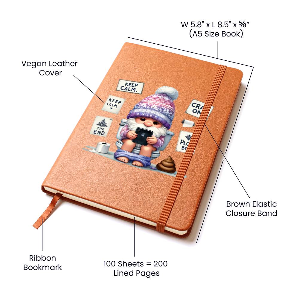 Gnome 0674 - Vegan Leather Journal