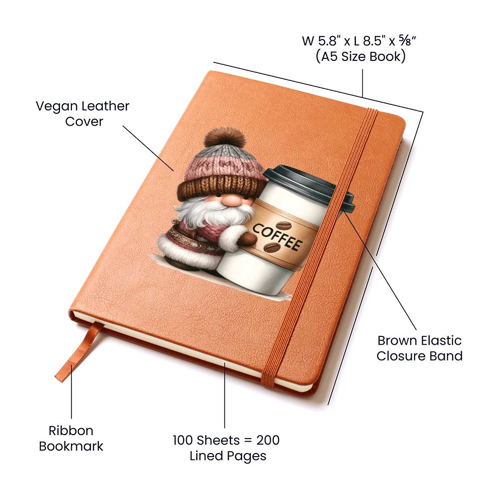 Gnome 0437 - Vegan Leather Journal
