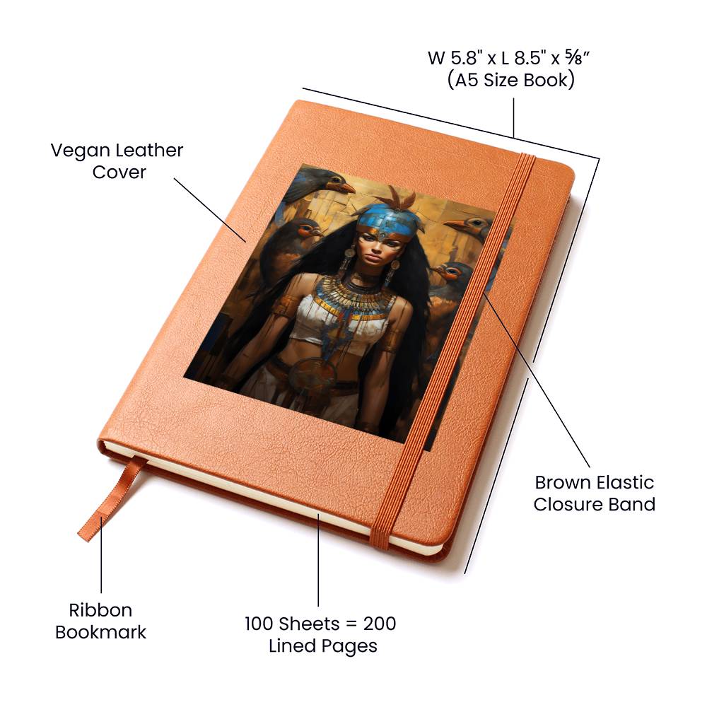 Goddess 109 - Vegan Leather Journal