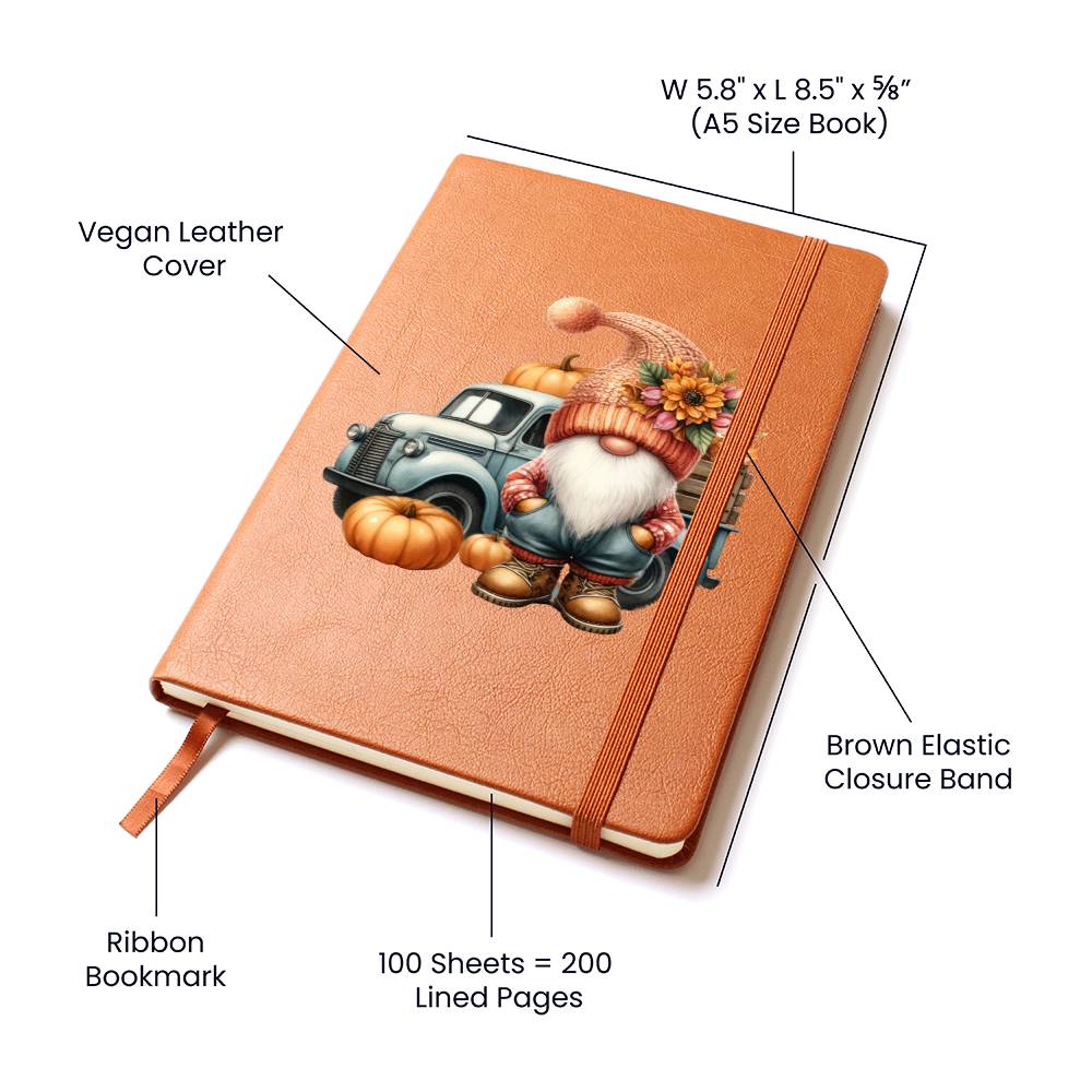 Gnome 0623 - Vegan Leather Journal