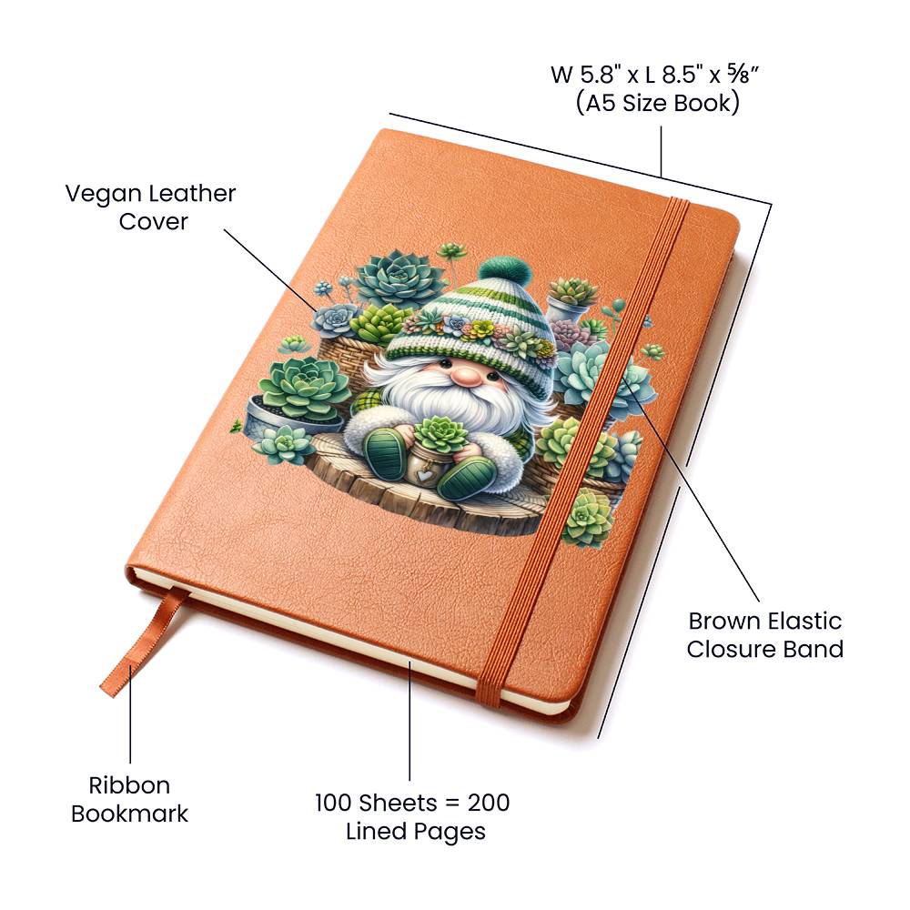 Gnome 0938 - Vegan Leather Journal