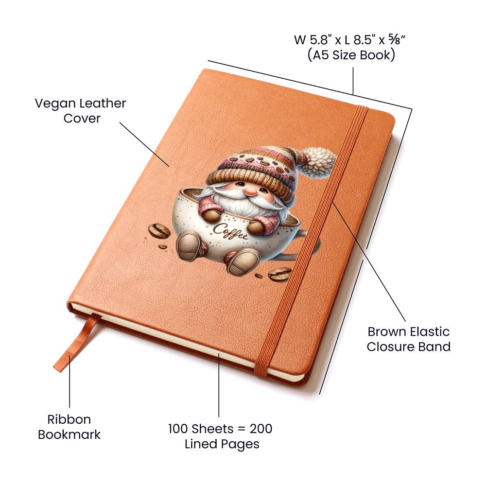 Gnome 0434 - Vegan Leather Journal