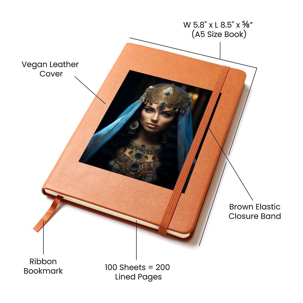 Goddess 047 - Vegan Leather Journal