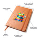 Cute Halloween Sticker 106 - Vegan Leather Journal