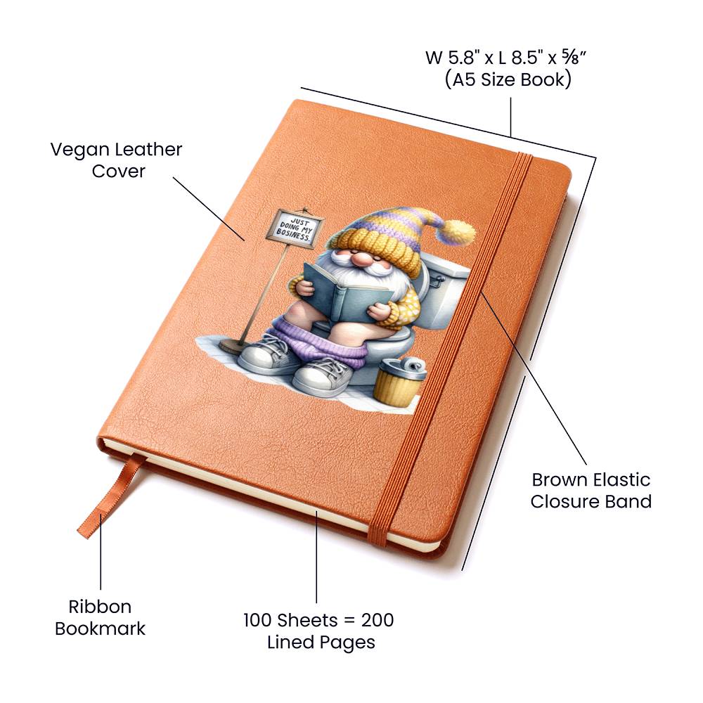 Gnome 0684 - Vegan Leather Journal