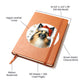 Christmas Dog - Belgian Sheepdog - Vegan Leather Journal