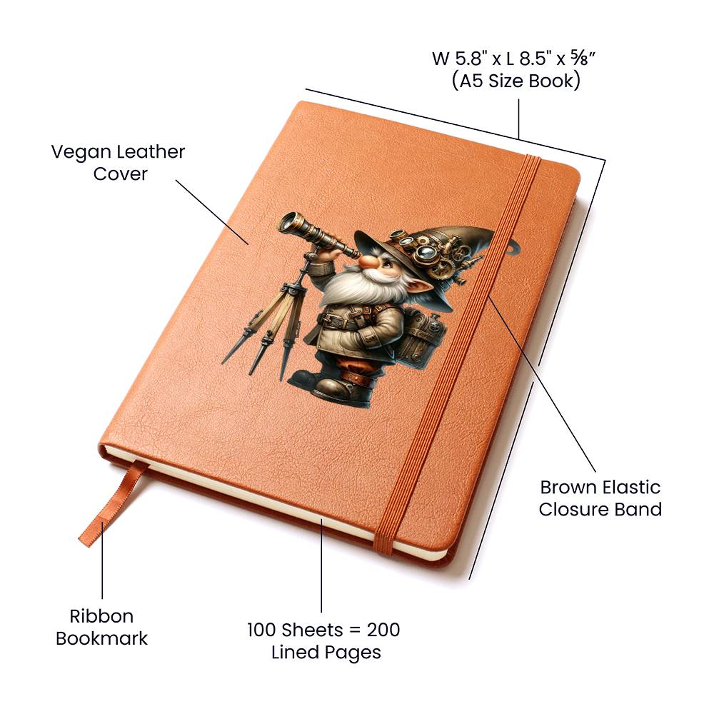 Gnome 0794 - Vegan Leather Journal