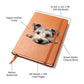 Pumi Peeking - Vegan Leather Journal