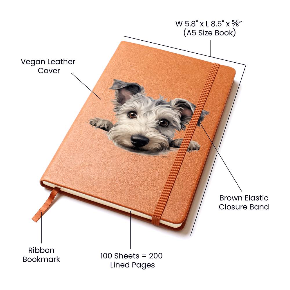 Pumi Peeking - Vegan Leather Journal