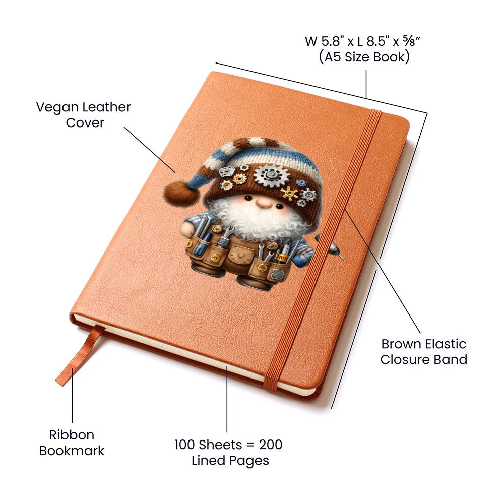 Gnome 0580 - Vegan Leather Journal