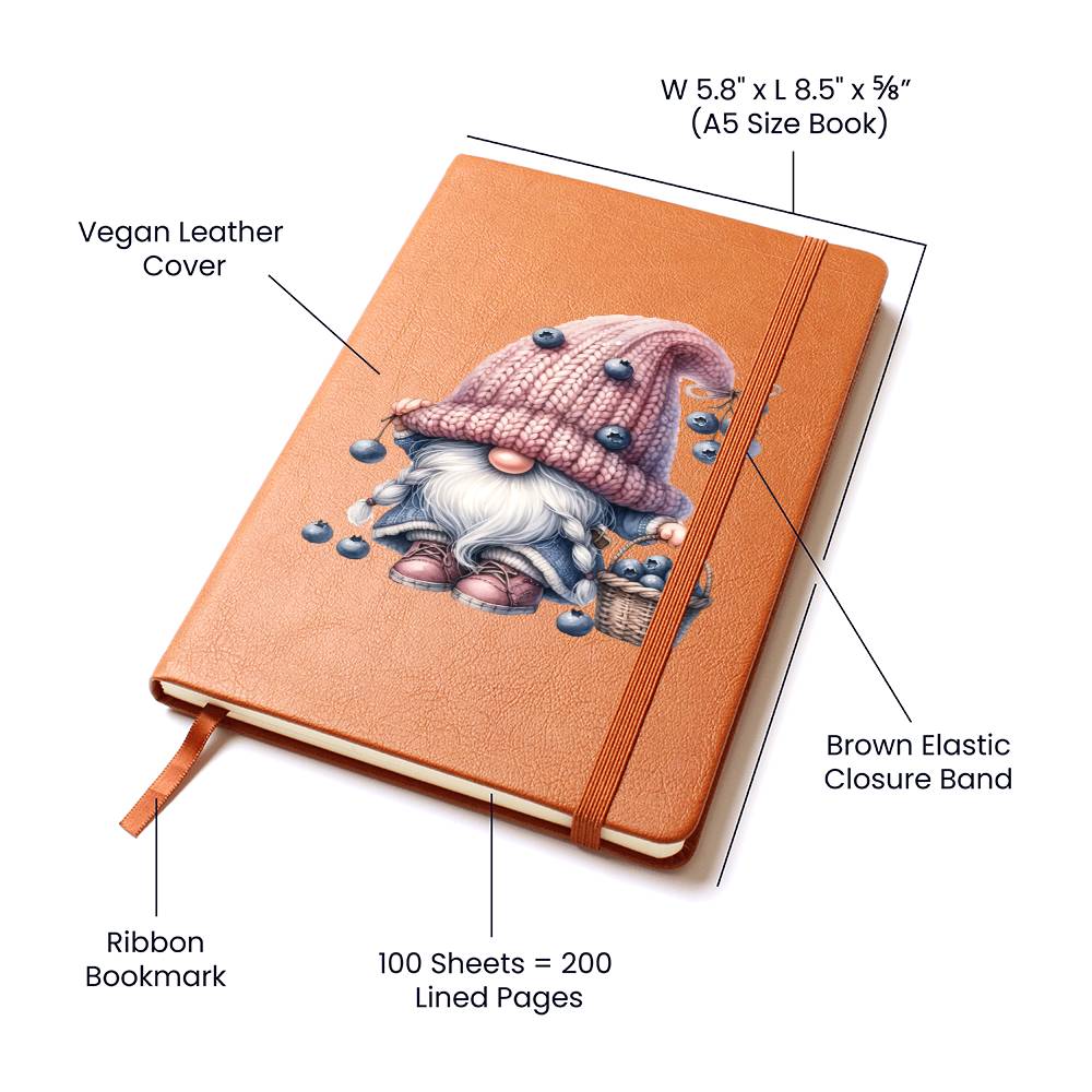 Gnome 1229 - Vegan Leather Journal