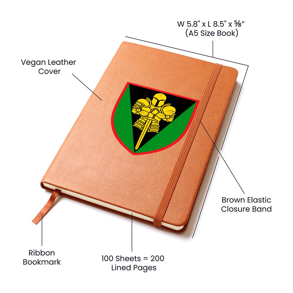 17th Tank Brigade (Ukraine) - Vegan Leather Journal