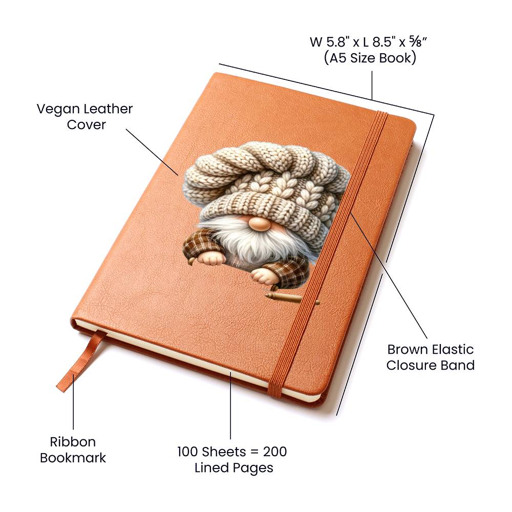 Gnome 0321 - Vegan Leather Journal