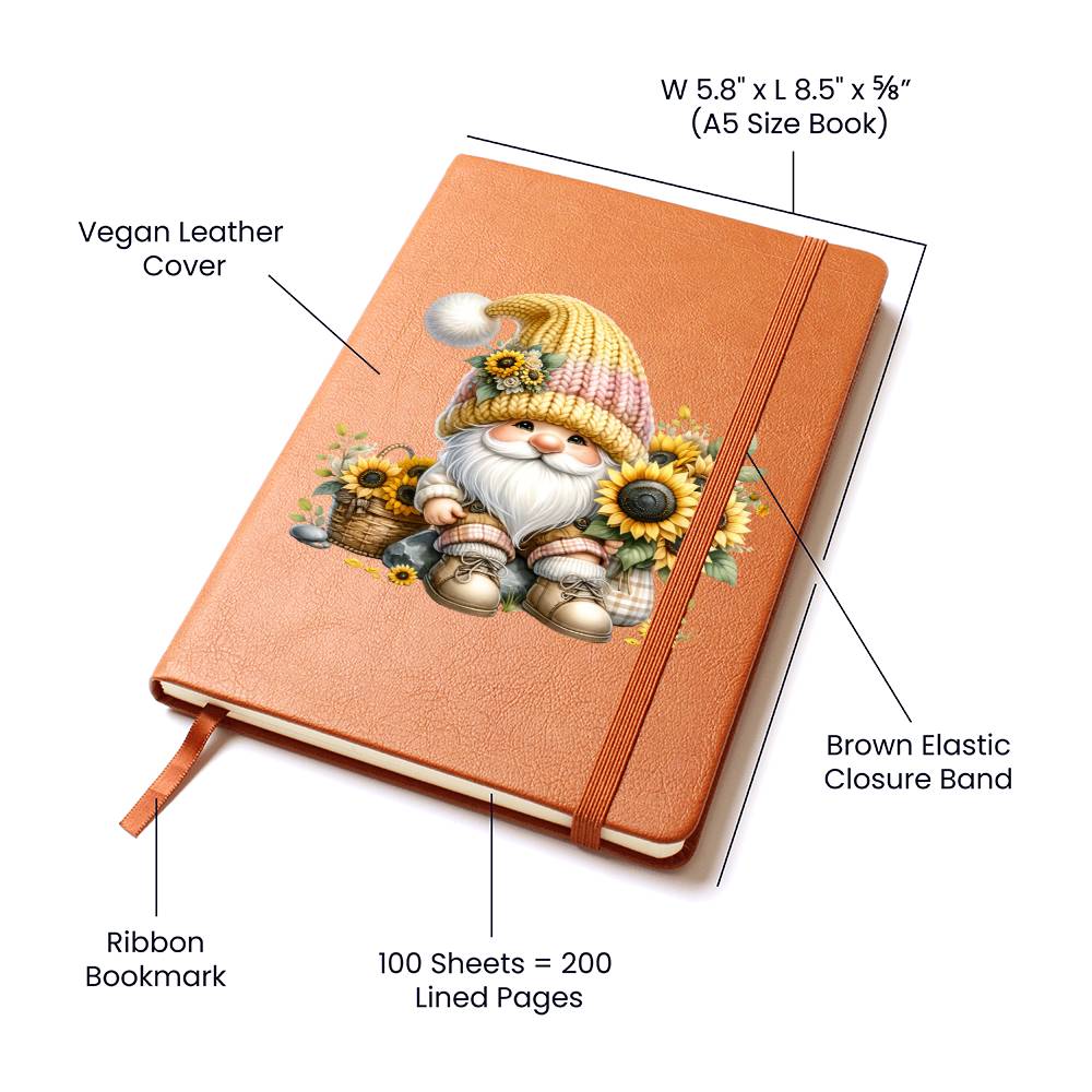 Gnome 0244 - Vegan Leather Journal