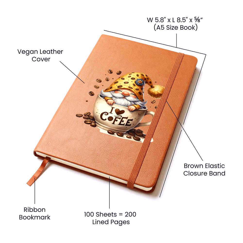 Gnome 1257 - Vegan Leather Journal