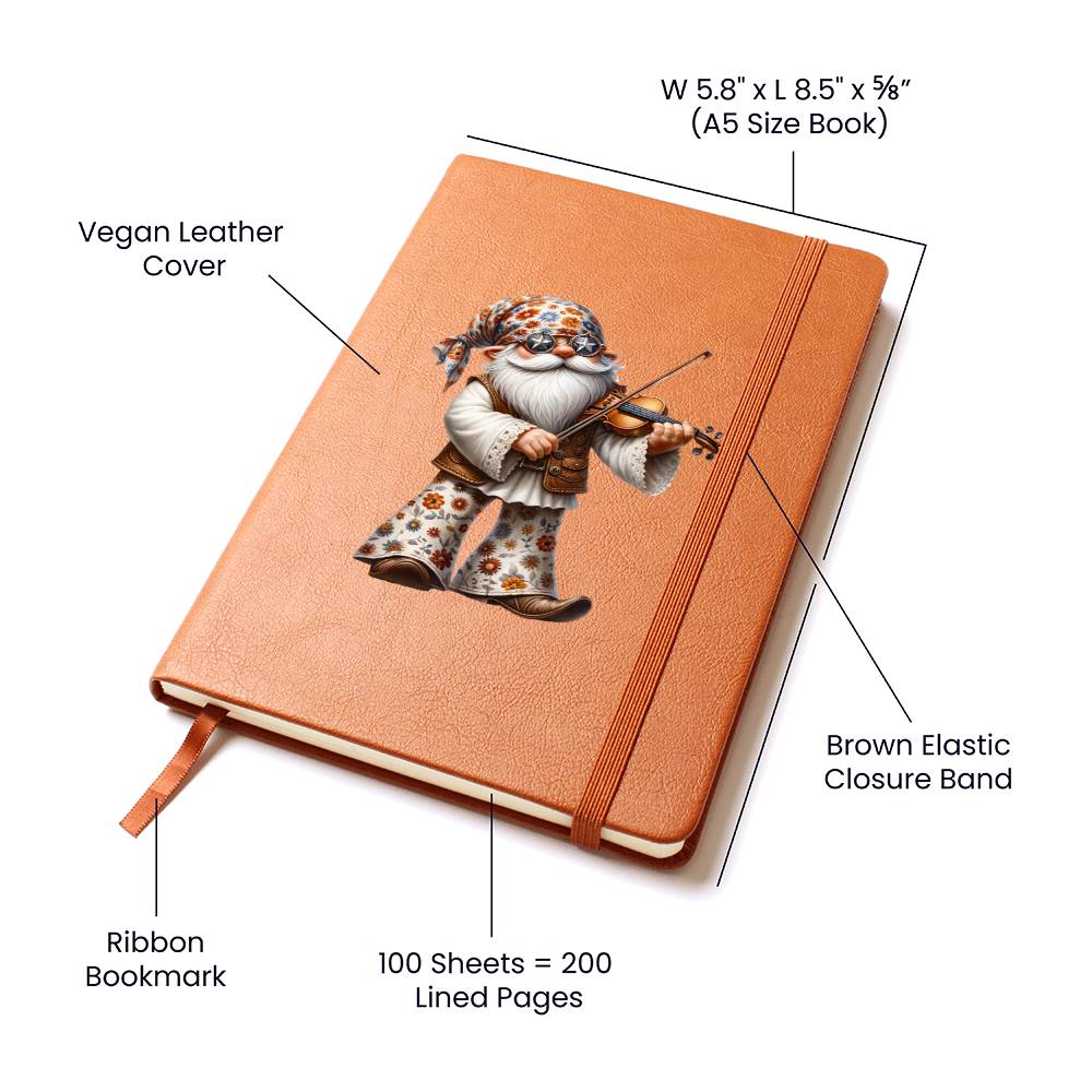 Gnome 0079 - Vegan Leather Journal