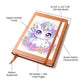 Cute Unicorn 079 - Vegan Leather Journal