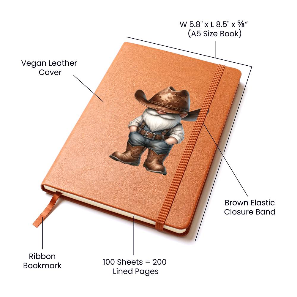 Gnome 0535 - Vegan Leather Journal