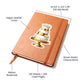 Luxury Wedding Decor Sticker 033 - Vegan Leather Journal