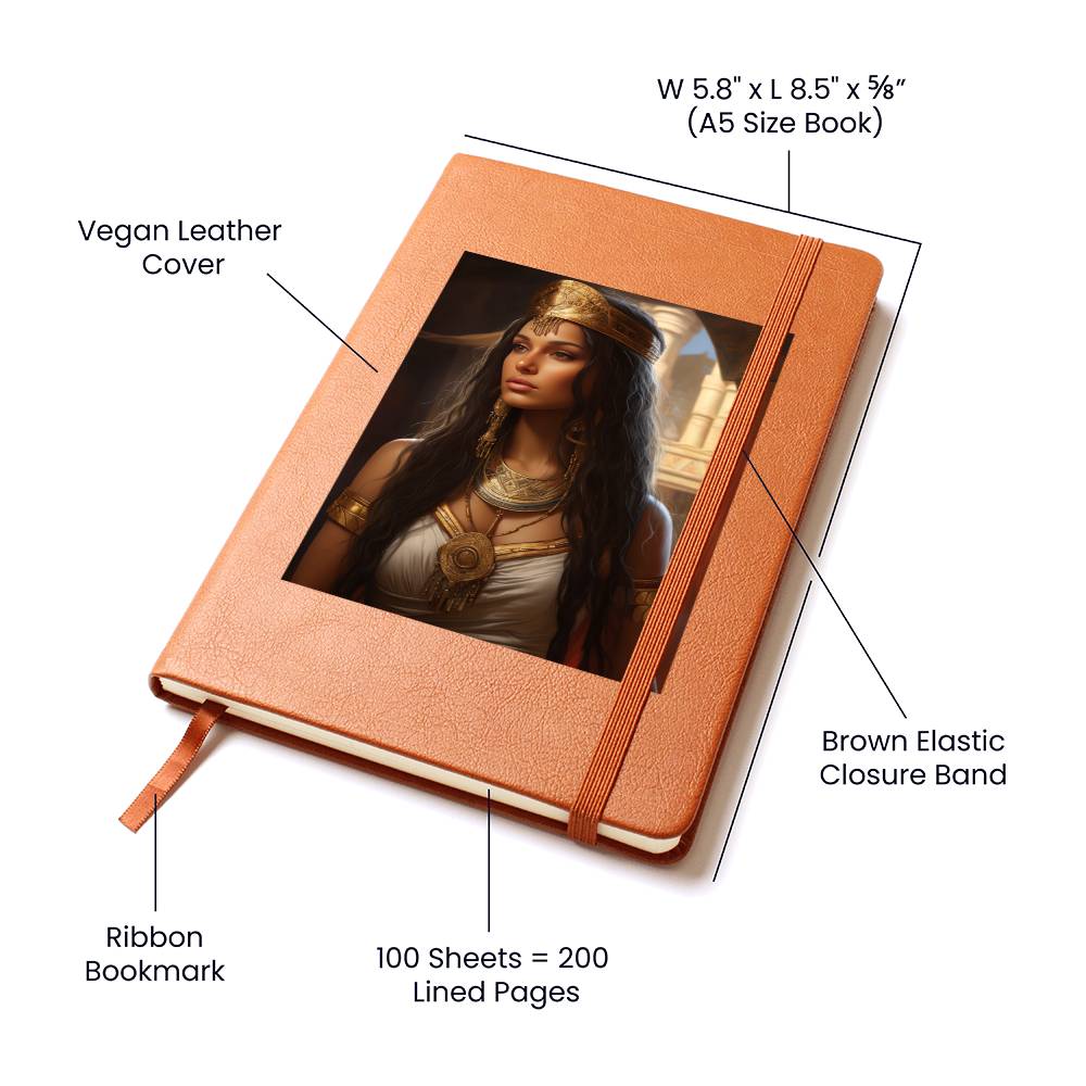 Goddess 082 - Vegan Leather Journal