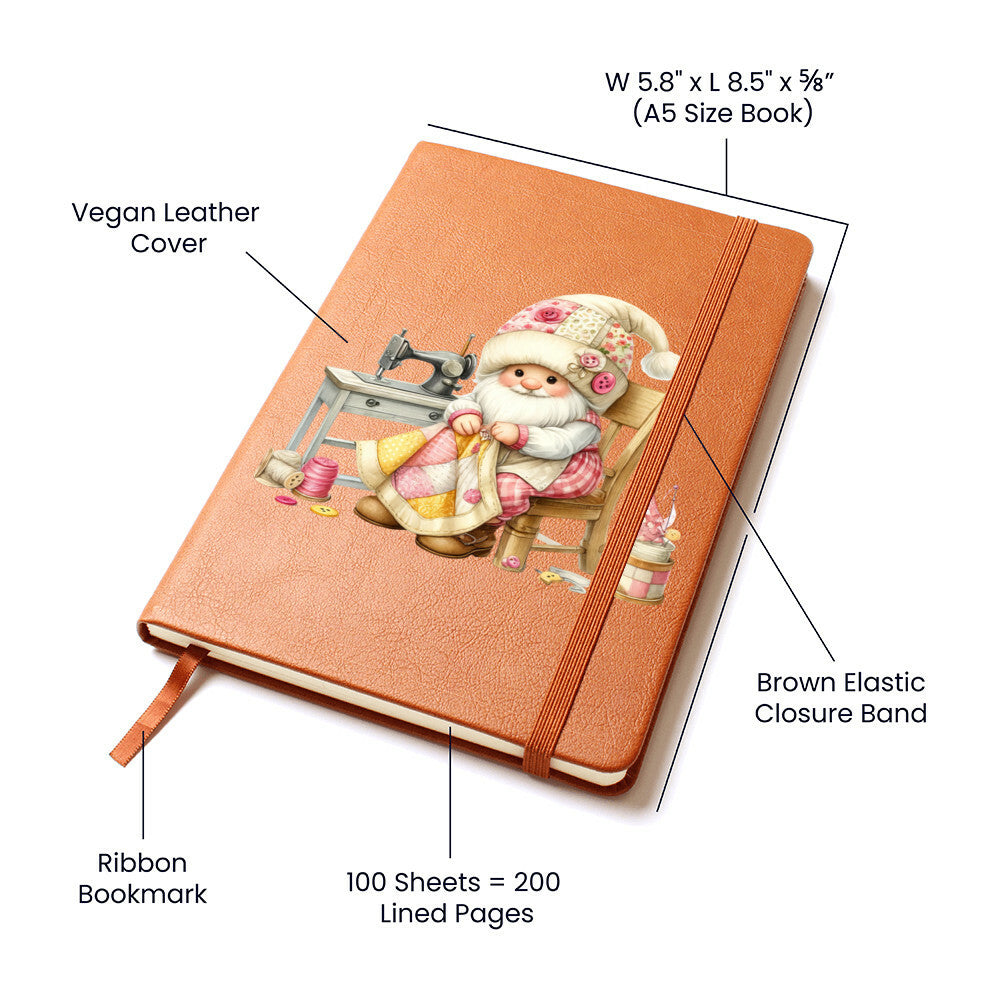 Gnome 0113 - Vegan Leather Journal