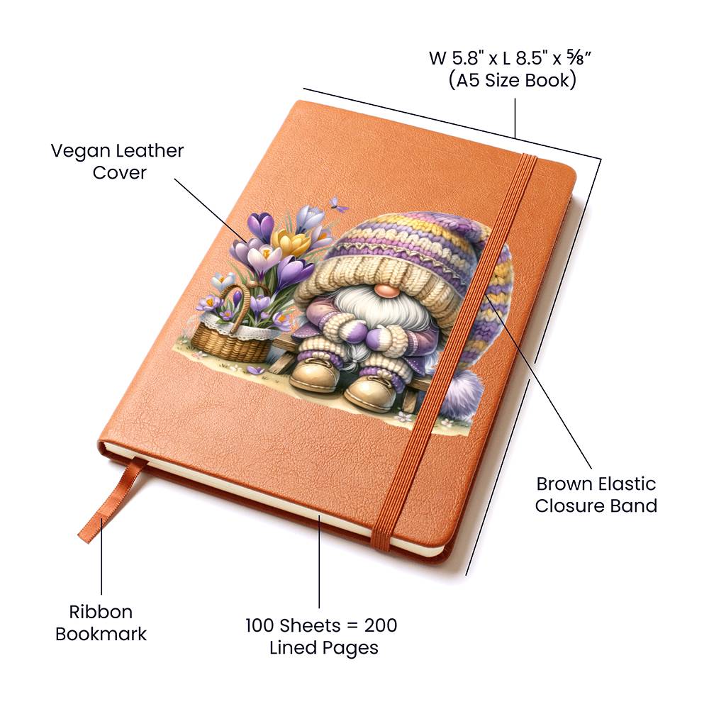 Gnome 0856 - Vegan Leather Journal
