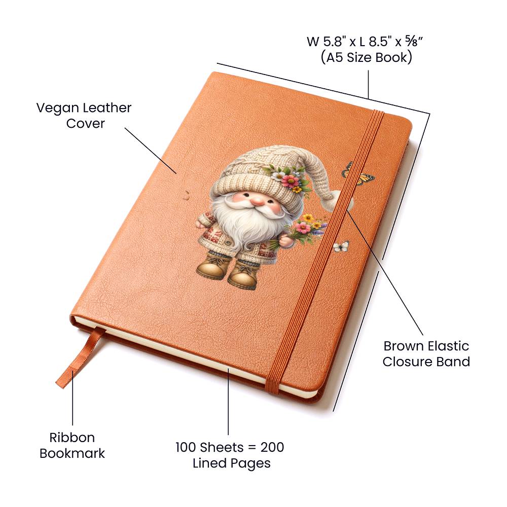 Gnome 0963 - Vegan Leather Journal